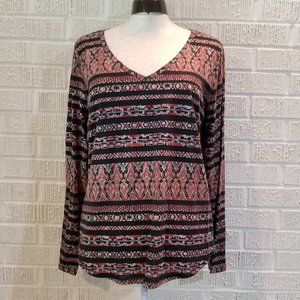 3 for 20 Sonoma striped long sleeve tee L